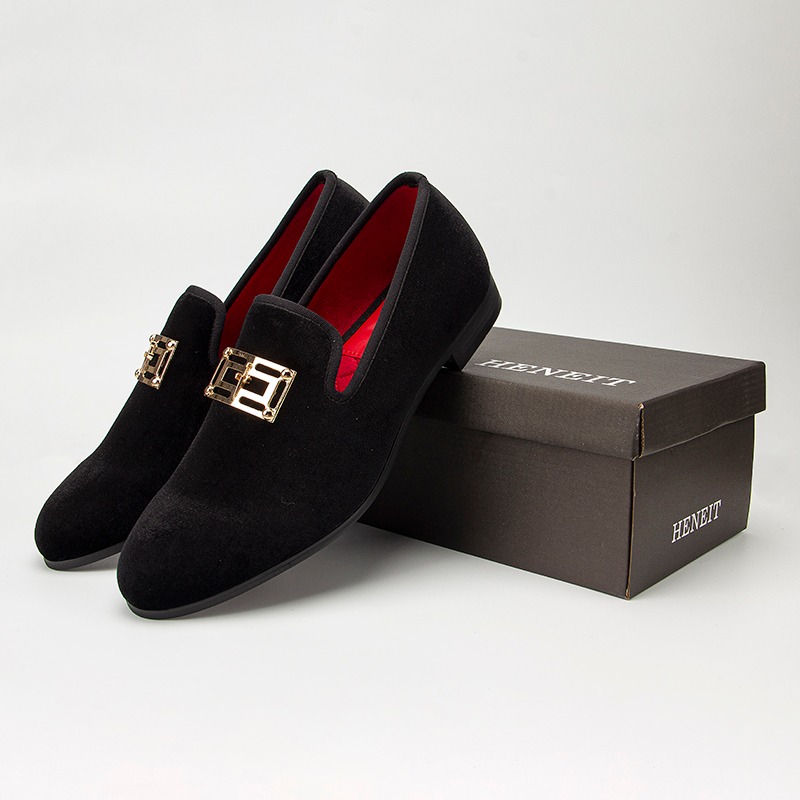 Men's Velvet Loafers